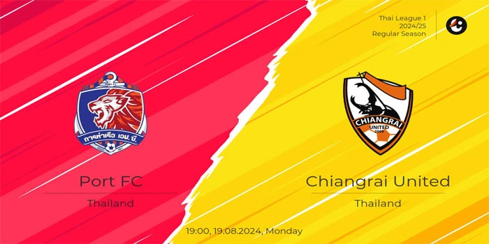 Thai-League-Hasil-Pertandingan-Port-FC-Vs-Chiangrai-United